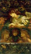 Dante Gabriel Rossetti The Blessed Damozel oil painting artist